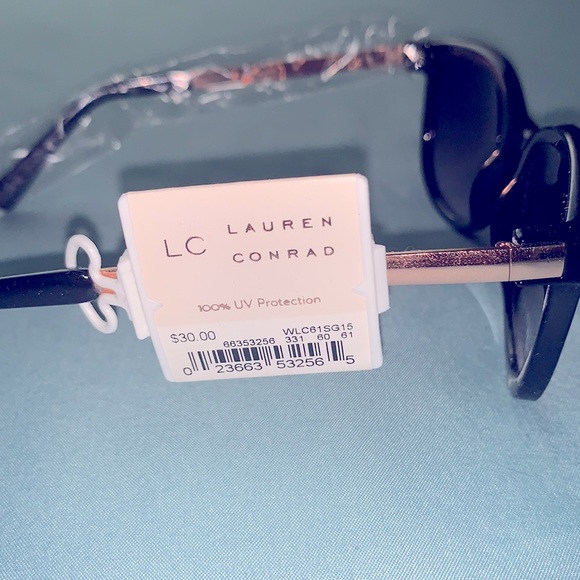 NWT LC Lauren Conrad Women’s Fashion Sunglasses 100%UV Protection WLC61SG15 - Picture 9 of 13